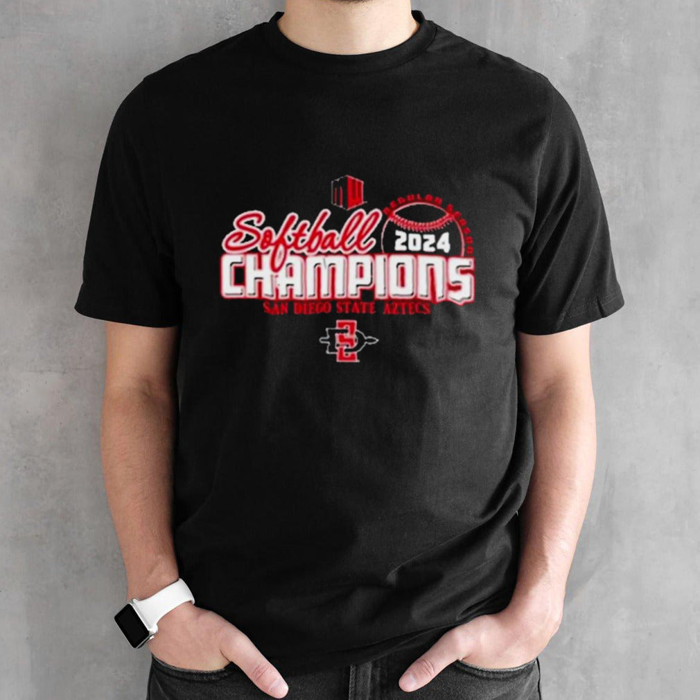 SDSU Aztecs 2024 Softball Mountain West Conference Champions Shirt