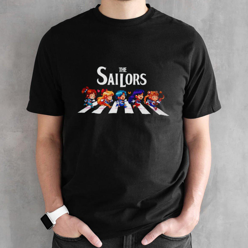 Sailor Scouts Abbey Road The Sailors shirts