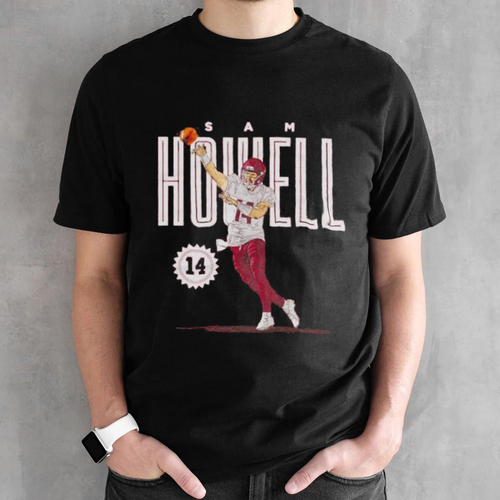 Sam Howell no 14 Washington football card shirts