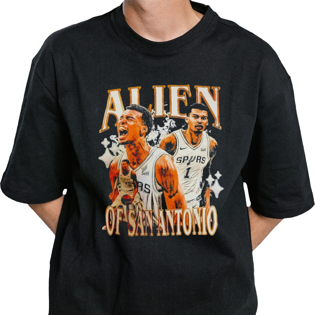 San Antonio Spurs Keldon Johnson and Dejounte Murray basketball shirt