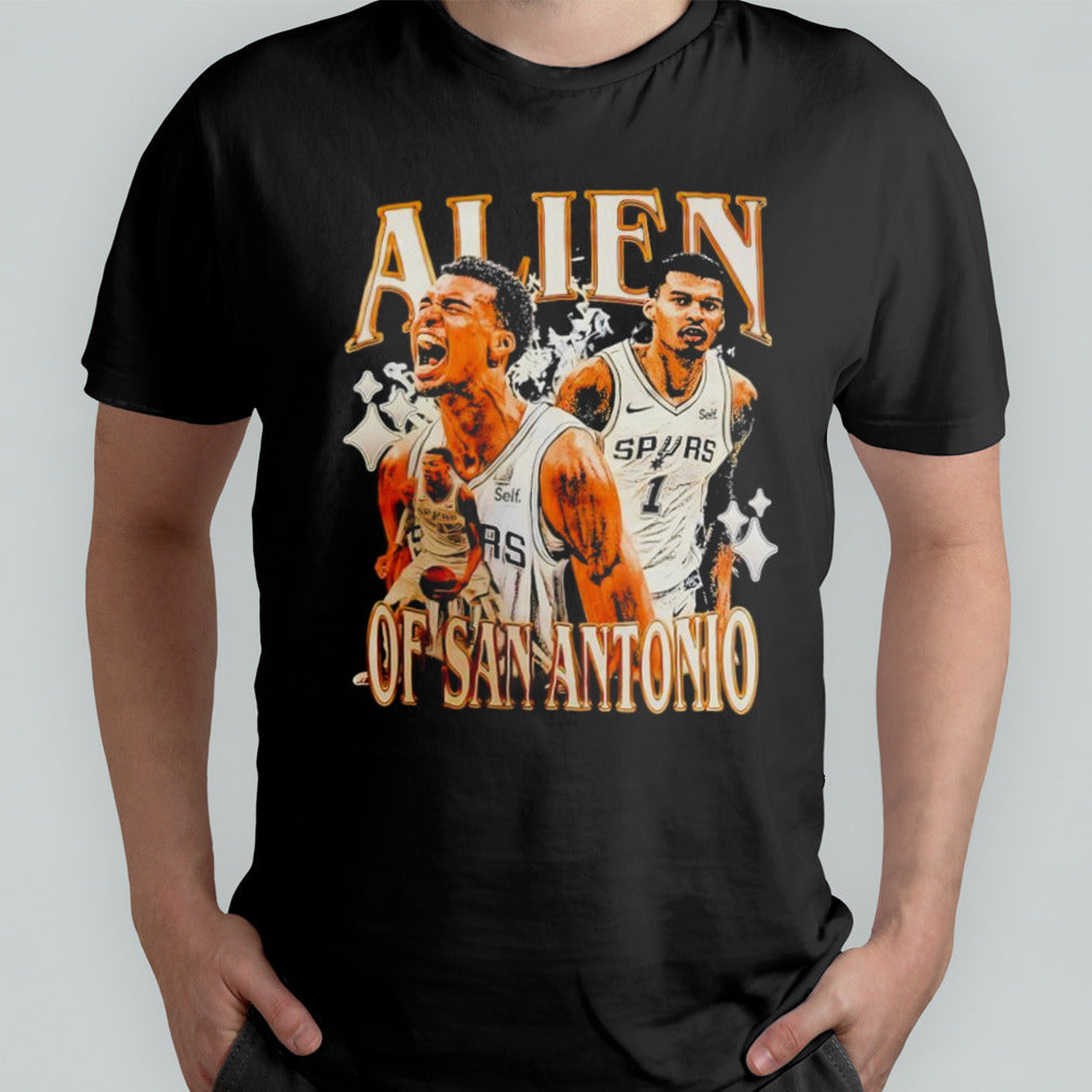 San Antonio Spurs Keldon Johnson and Dejounte Murray basketball shirt