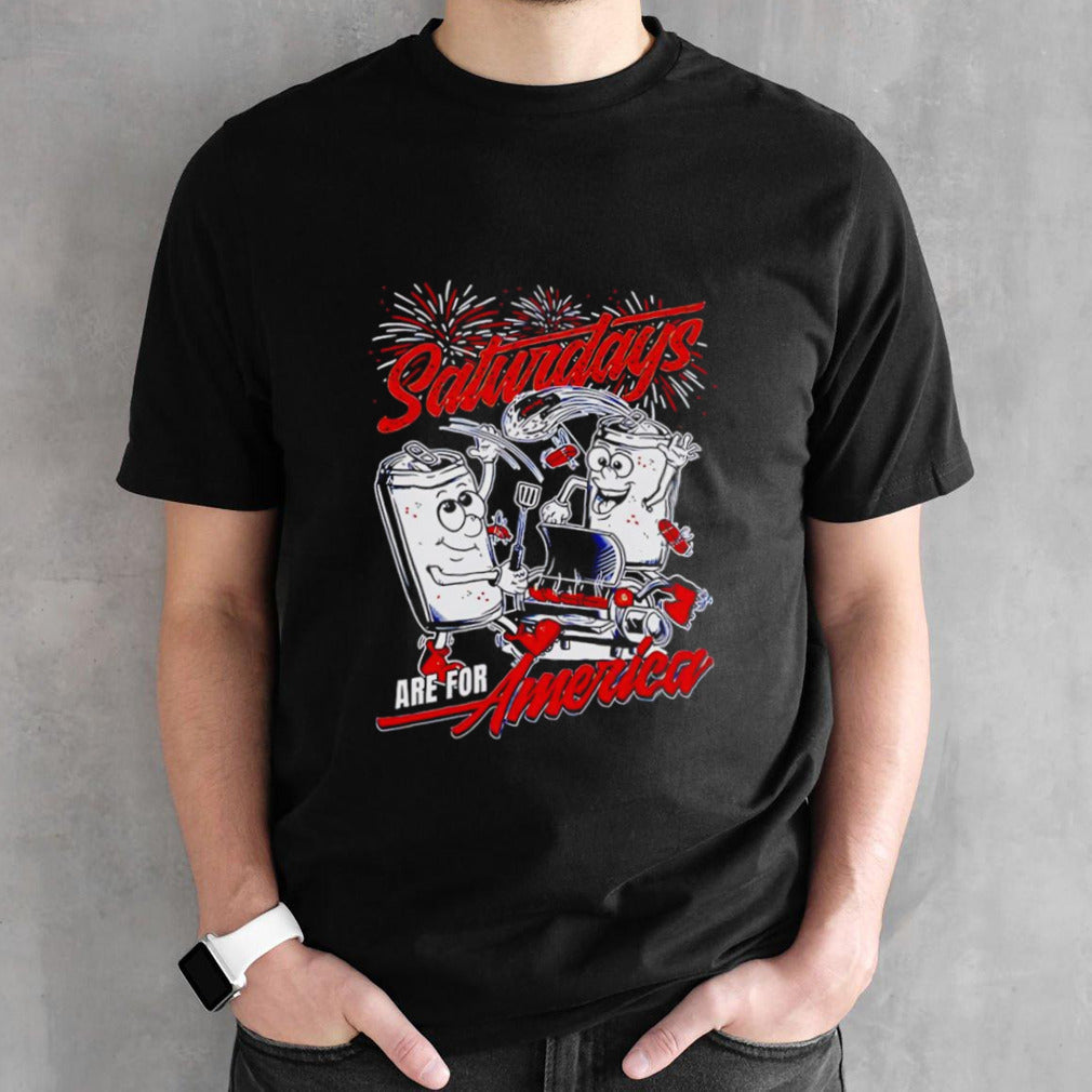 Saturdays are for America graphic shirt