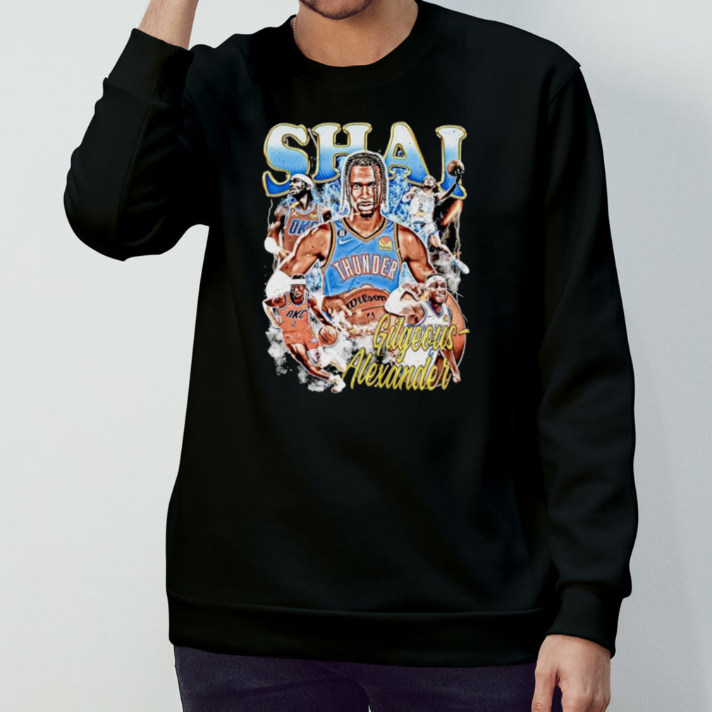 Shai Gilgeous-Alexander Thunder basketball shirts