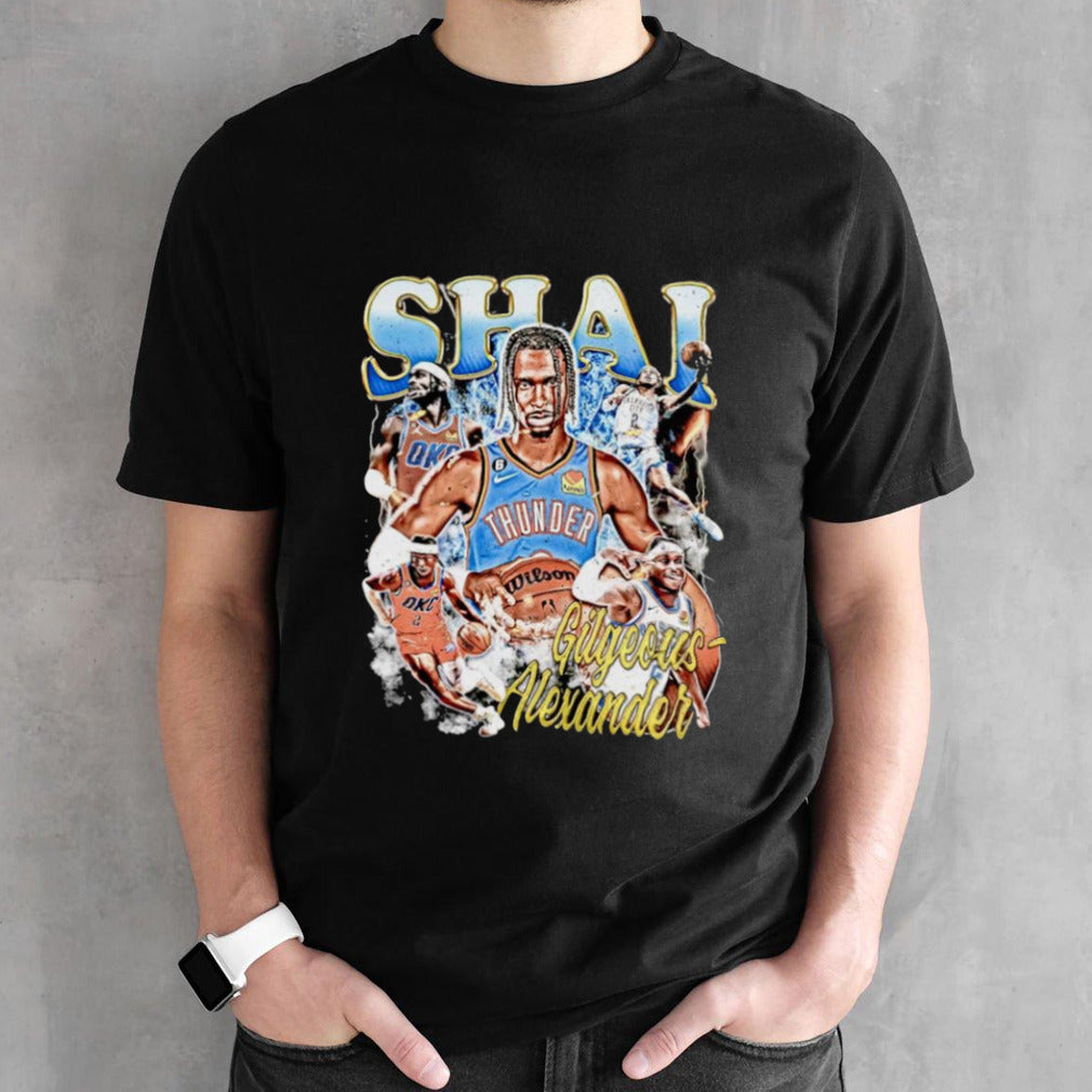 Shai Gilgeous-Alexander Thunder basketball shirts