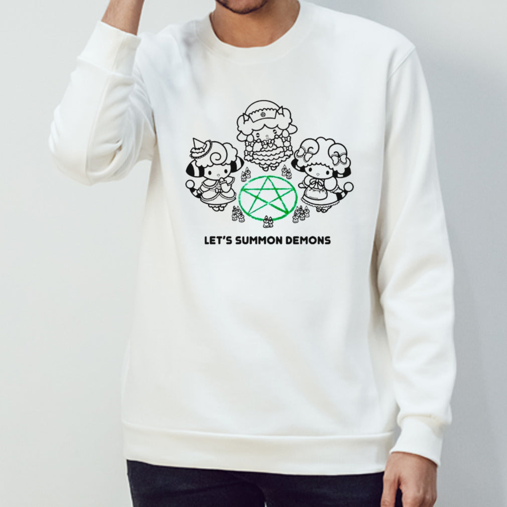 Sheep sisters letsâ€™s summon demons shirts