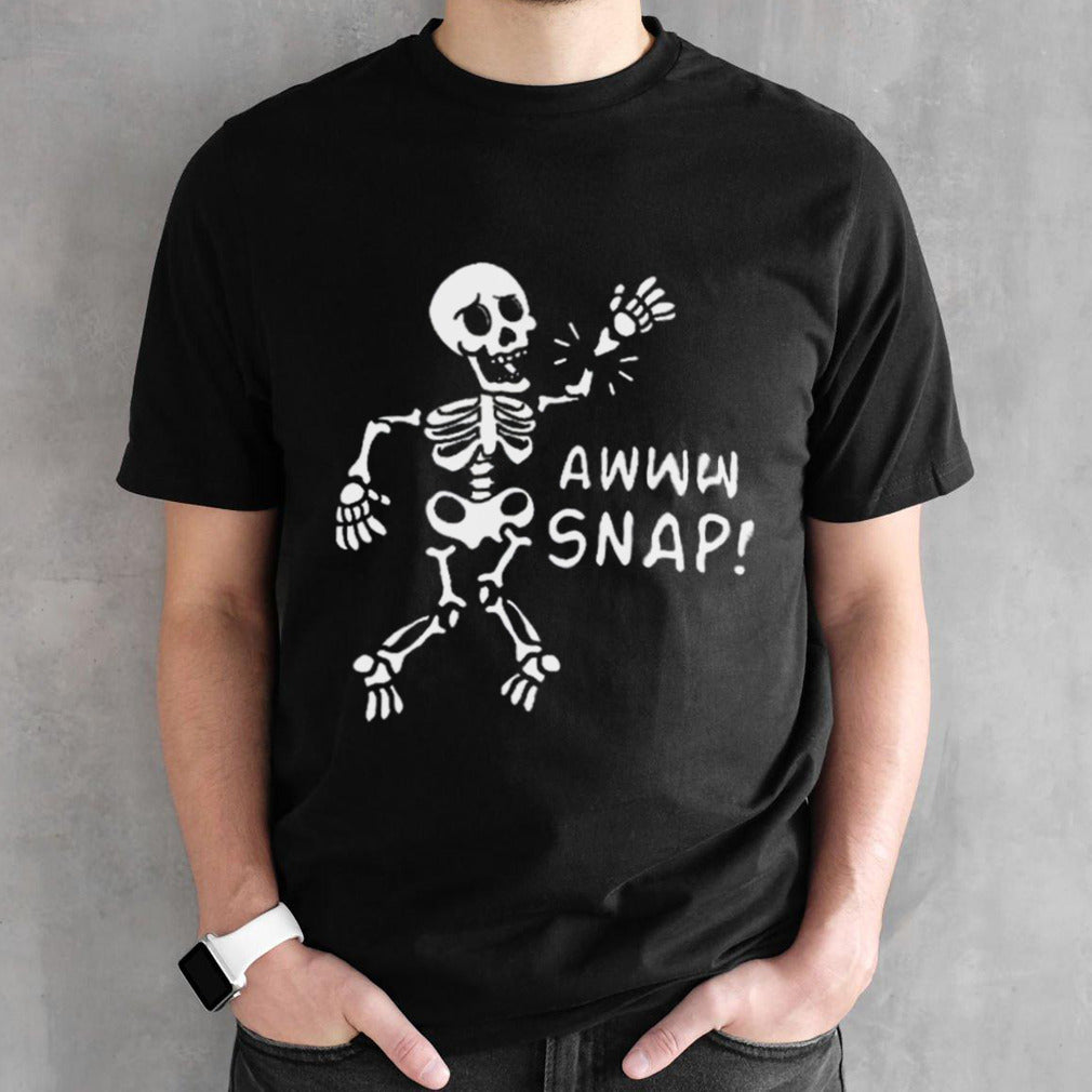 Skeleton Injury Wrist Surgery Recovery Aw Snap Broken Arm shirt