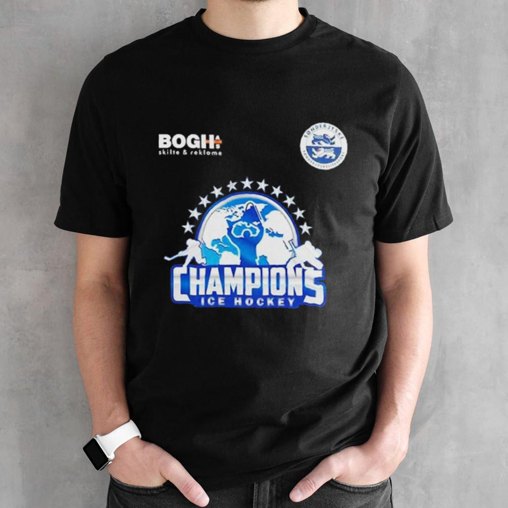Sonderjyske Ishockey Champions 2024 shirts