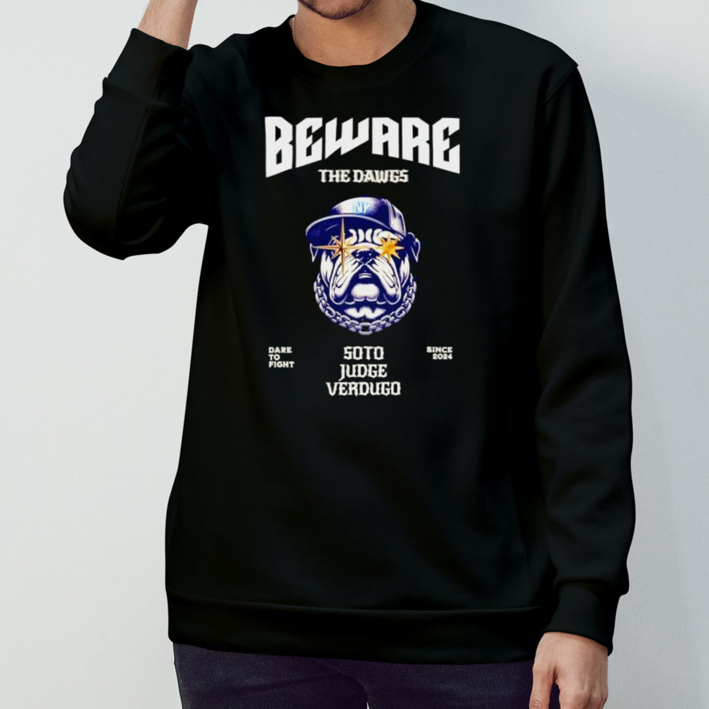Soto Judge Verdugo New York Yankees Beware the dawgs shirts