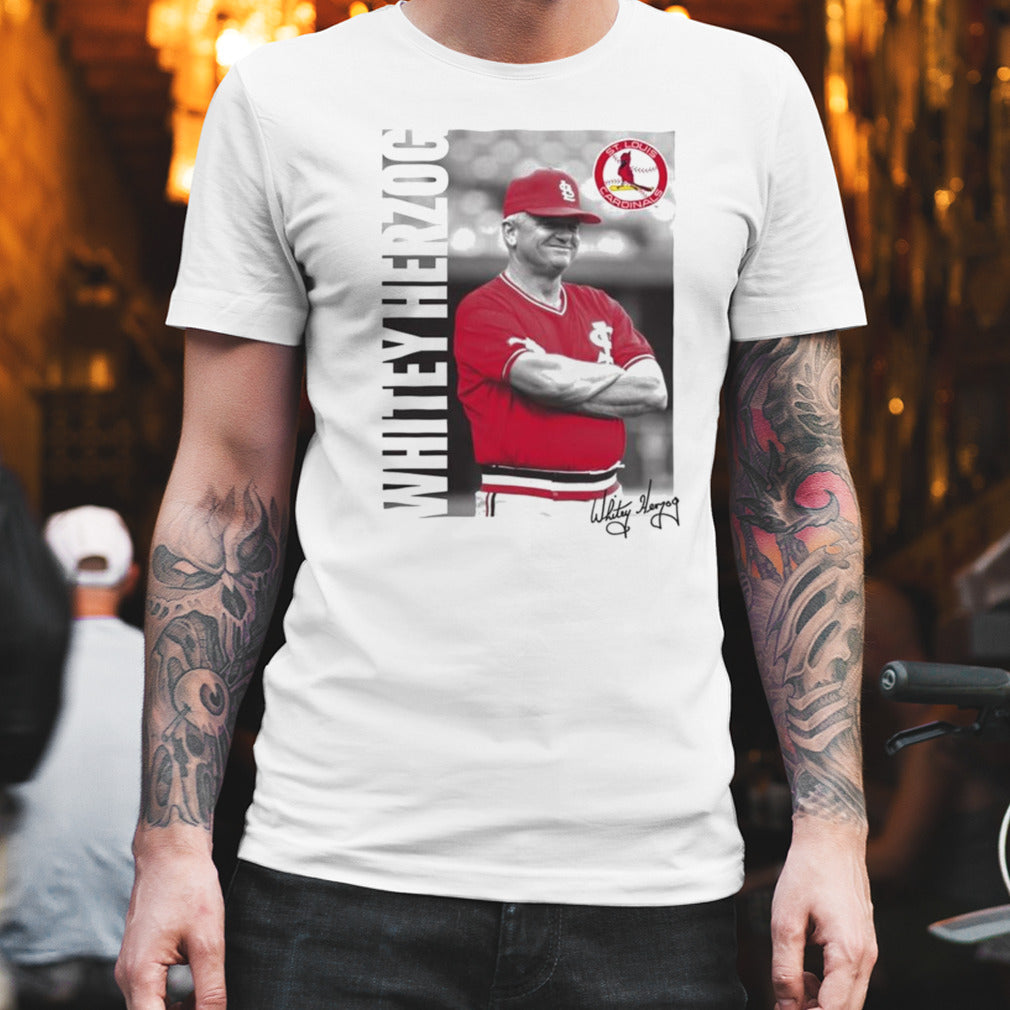 St. Louis Cardinals Whitey Herzog 2024 T-shirt