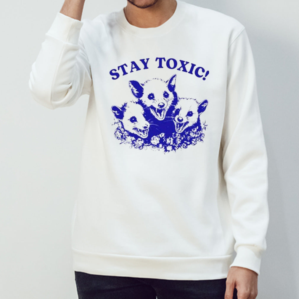 Stay toxic trash panda shirts