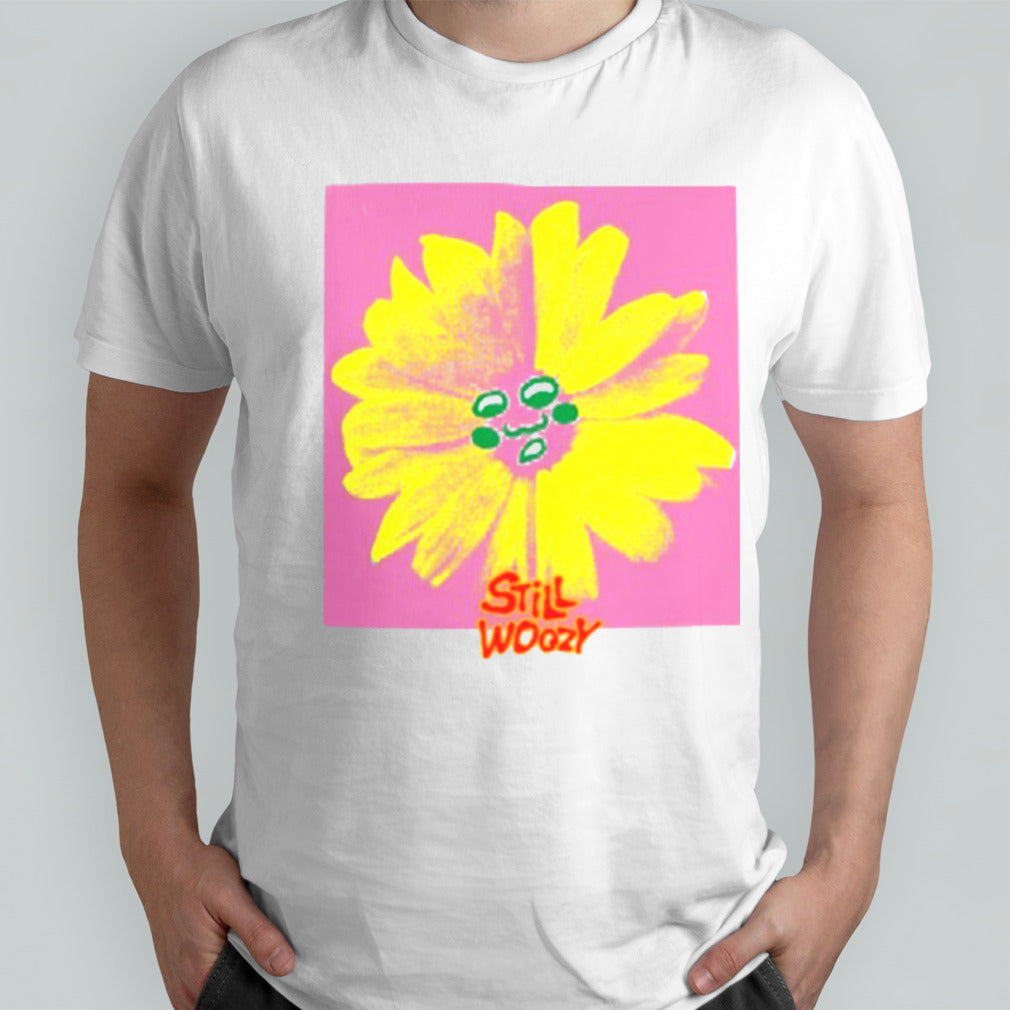 Still Woozy Flower Face T Shirt
