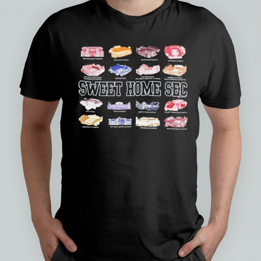 Sweet Home SEC Football Stadium shirt