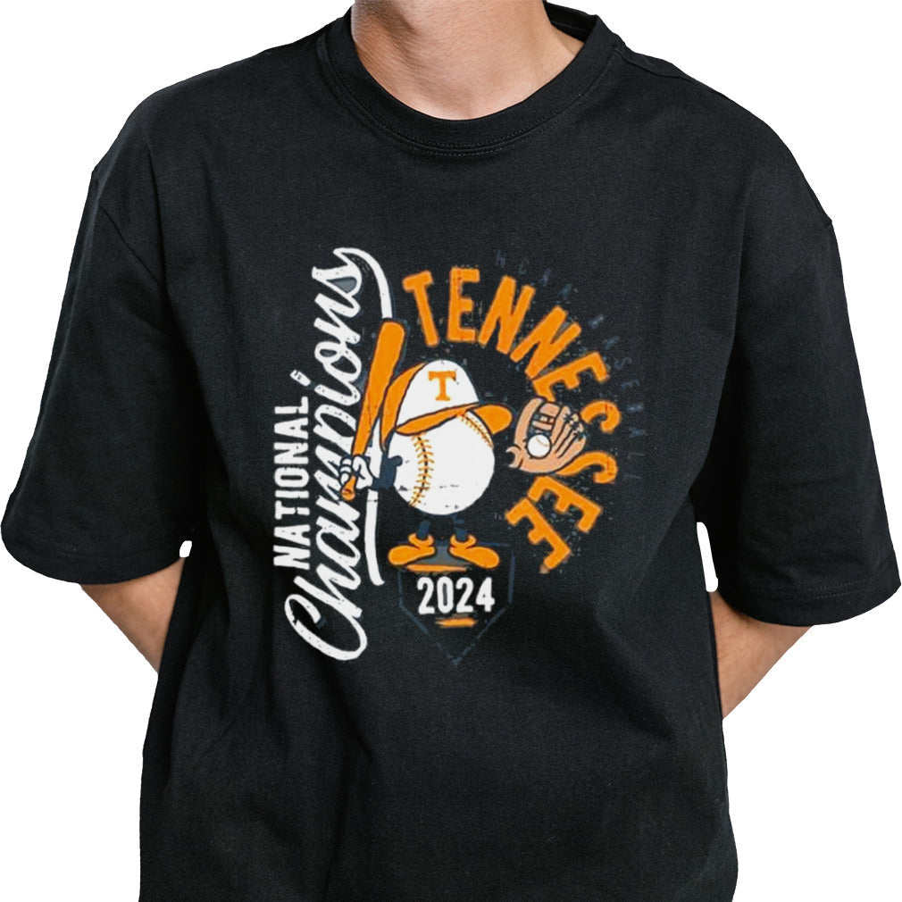 Tennessee 2024 NCAA College World Series National Champs Menâ€™s Baseball shirt