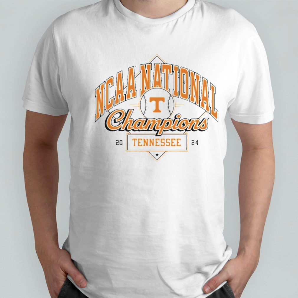Tennessee Baseball 2024 National Champions Ringer Shirt