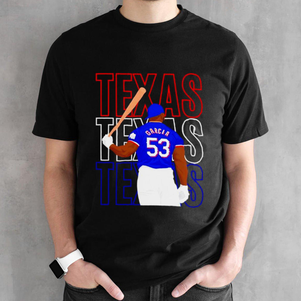 Texas Rangers Adolis GarcsÃ­a Baseball shirts