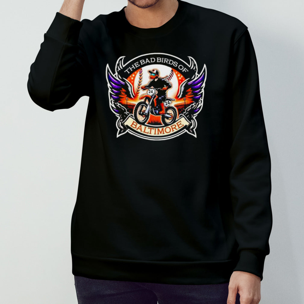 The Bad Birds of Baltimore logo shirts