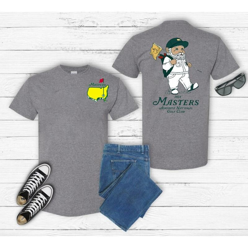 The Masters Golf Shirt, Masters Golf Tournament Shirt 2 Sides Printed Comfort Fabric Cotton