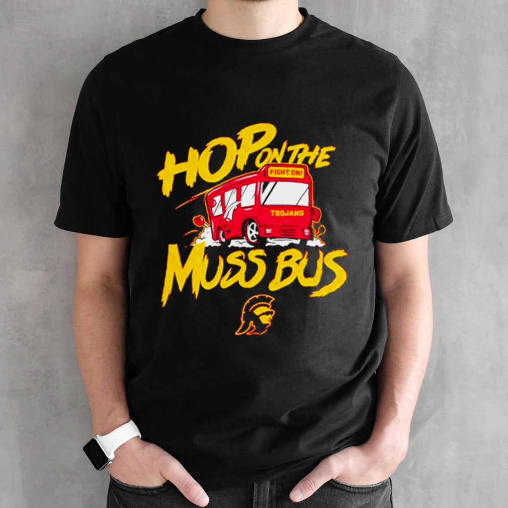 USC Trojans Basketball Hop on the Muss Bus shirts