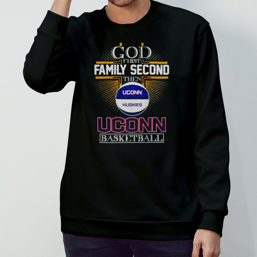 Uconn Huskies Gob family second then Uconn Basketball shirts