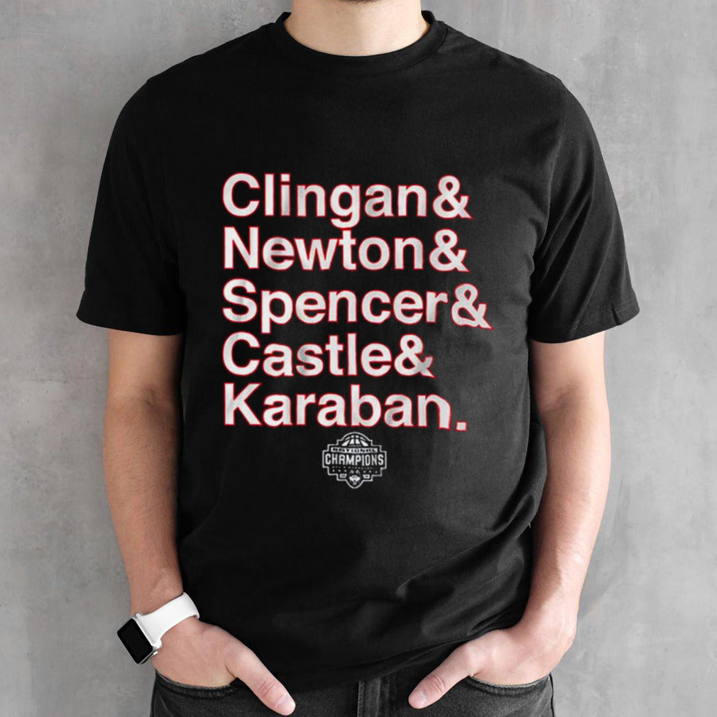 Uconn Mensâ€™s Basketball National Champs Starting 5 T-shirts