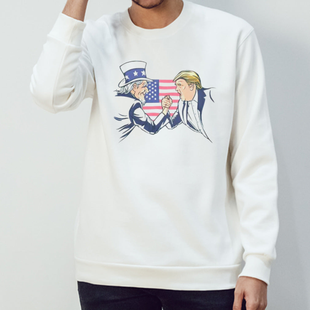 Uncle Sam and Trump shirts