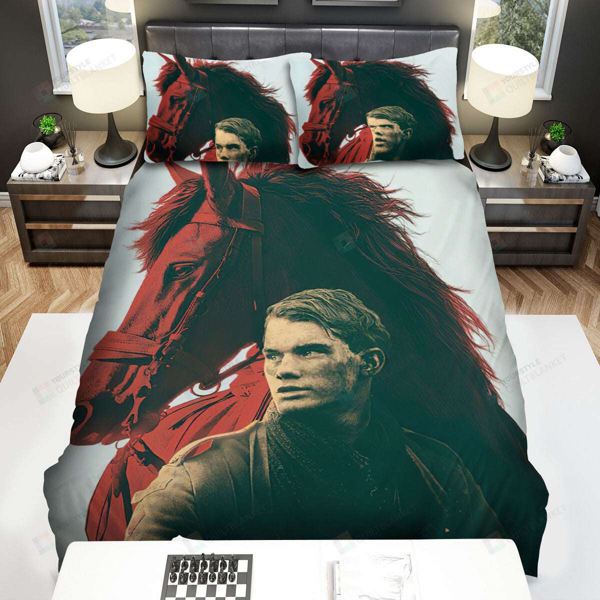War Horse Movie Poster 2 Bed Sheets Duvet Cover Bedding Setss