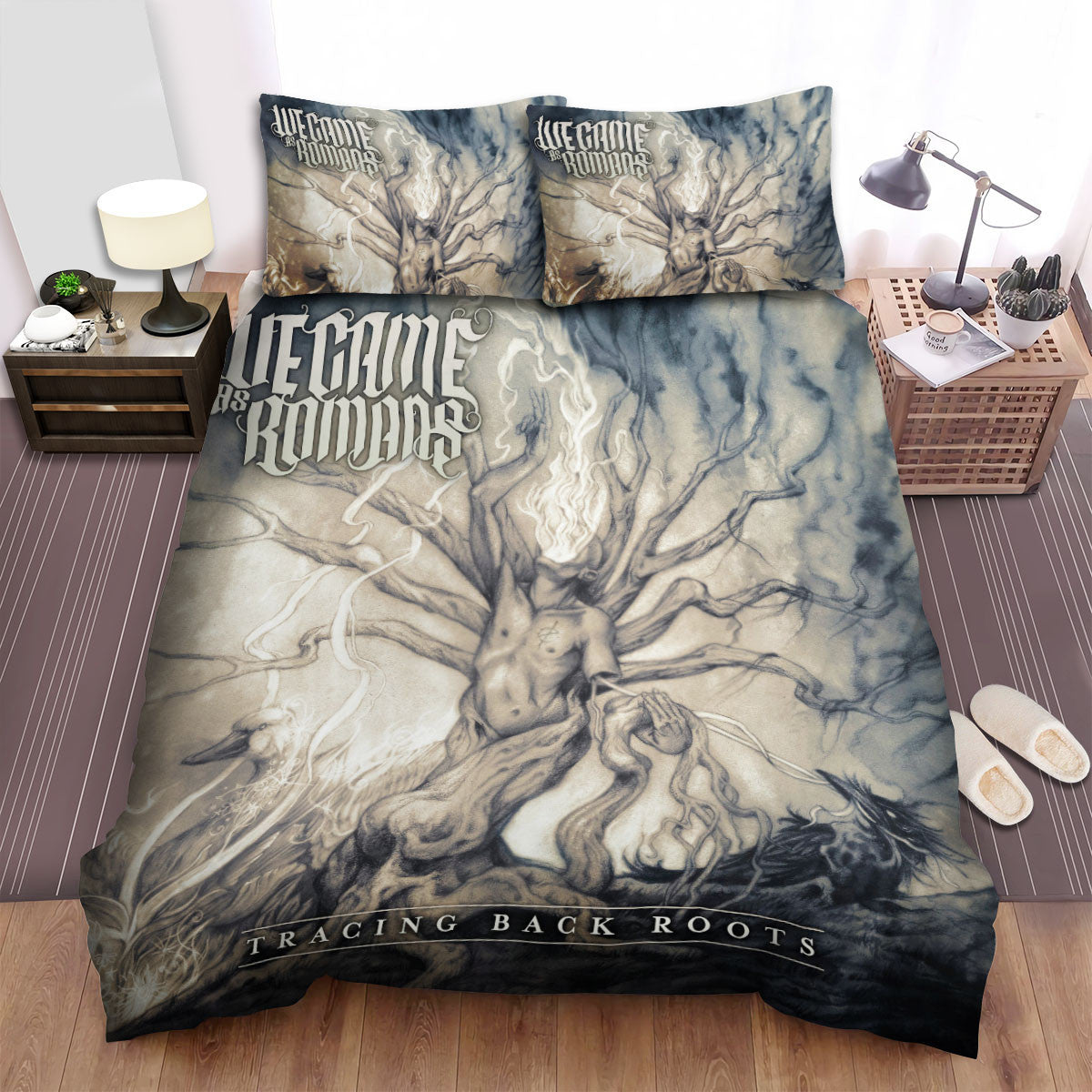 We Came As Romans Band Album Tracing Back Roots Bed Sheets Spread Comforter Duvet Cover Bedding Setss