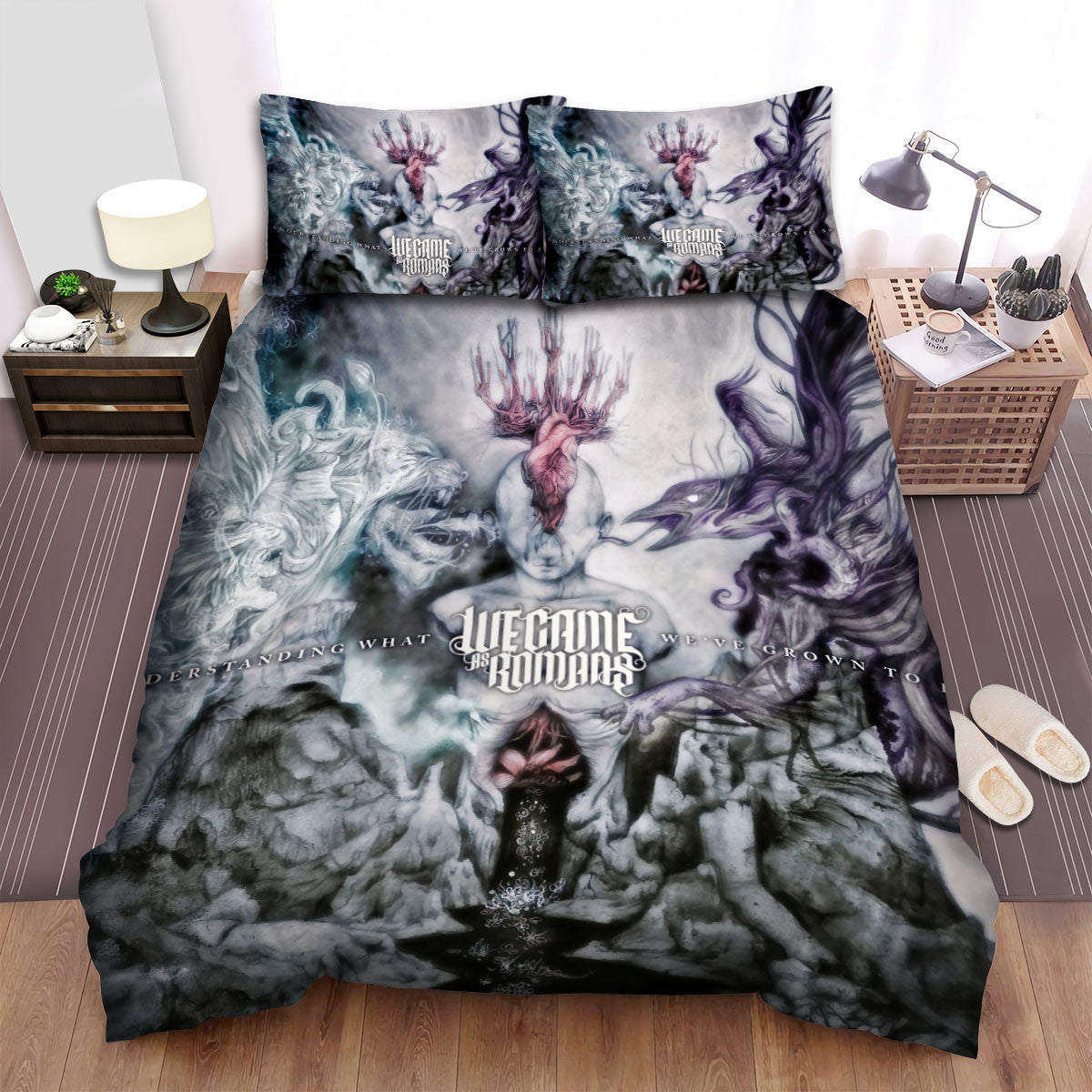 We Came As Romans Band Painting Art Bed Sheets Spread Comforter Duvet Cover Bedding Setss