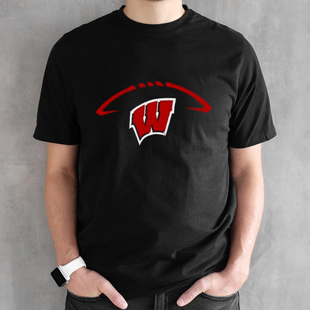 Wisconsin Badgers Football Icon T-shirts