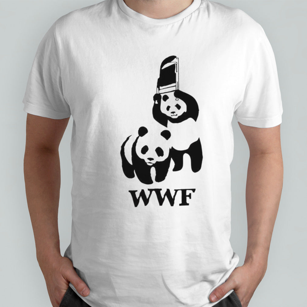 Wwf panda fight shirts