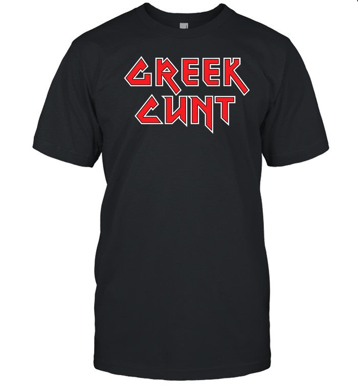 Leana Dolci Wearing Greek Cunt Shirt
