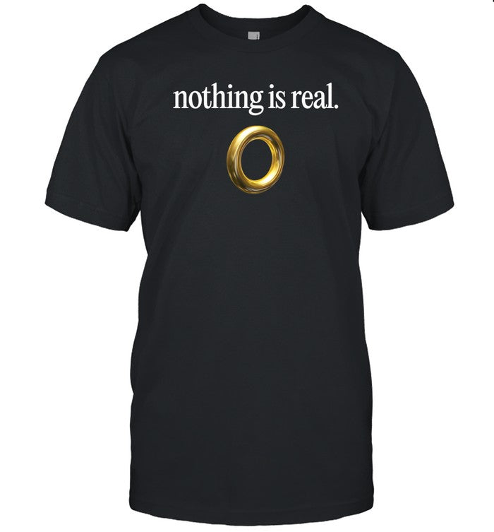 Black Cactus Bricks Nâ€™ Papers Nothing Is Real Tee Shirt