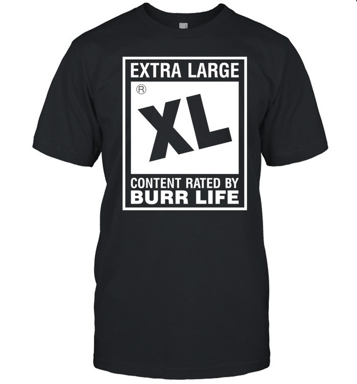 Micahhyena.Bsky.Social Extra Large Xl Content Rated By Burr Life Tee
