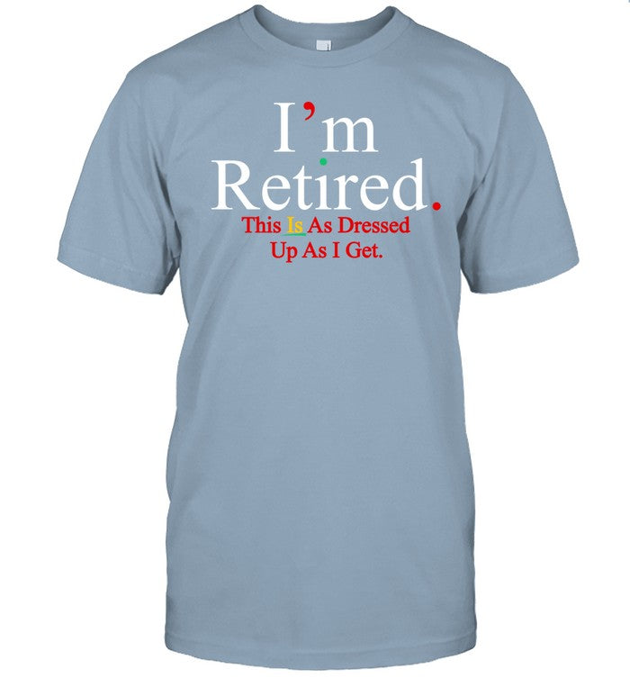 Rihanna Wearing Iâ€™M Retired Shirt