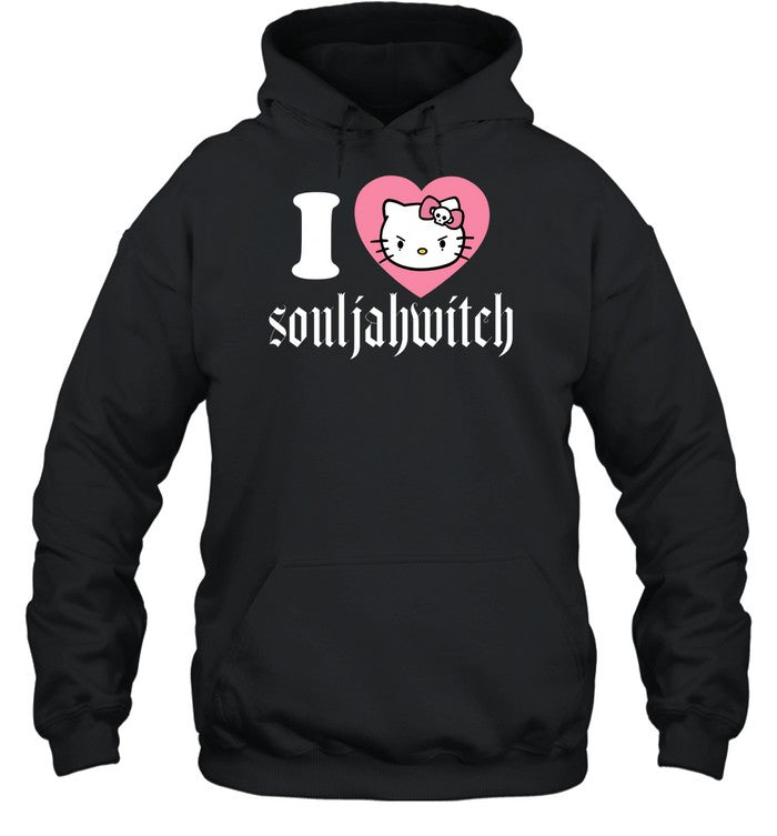 I Love Kitty Souljahwitch Hoodie
