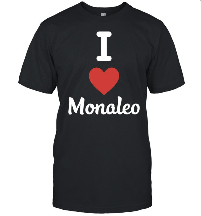 Stunna4vegas Wearing I Love Monaleo Tee