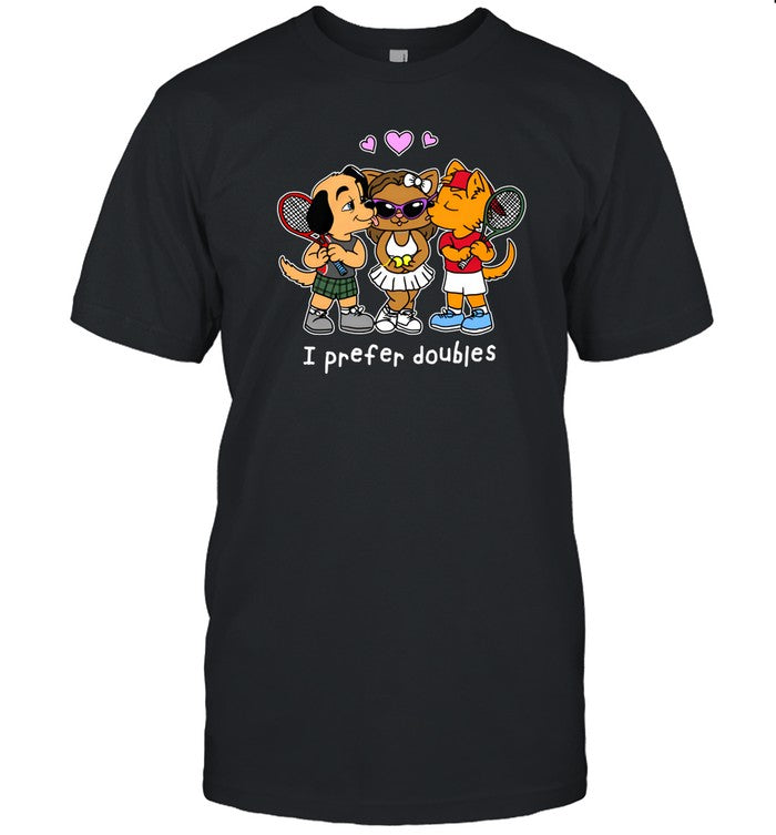 Thegoodshirts I Prefer Doubles Shirt