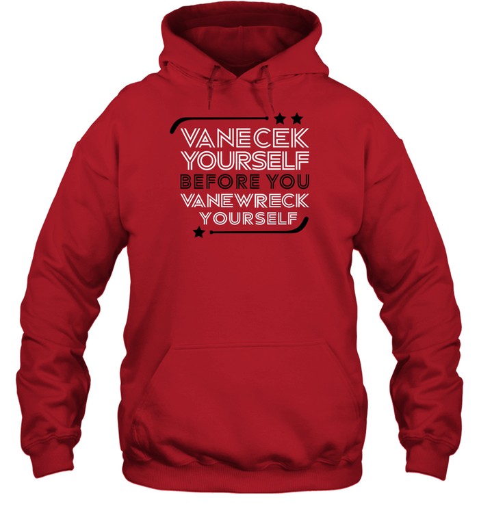 Vanecek Yourself Before You Vanewreck Youself Hoodie Sweatshirt