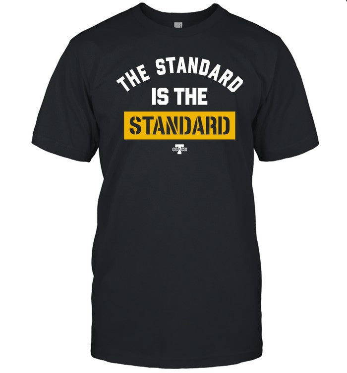 Pat Freiermuth Wearing The Standard Is The Standard Shirt
