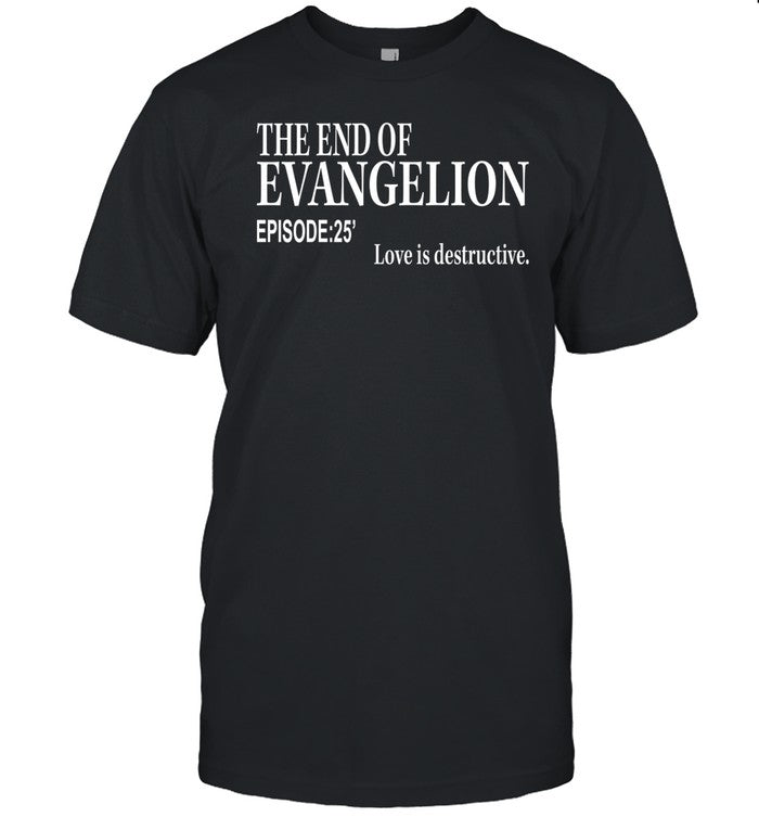 The End And Of Evangelion Episode 25' Love Is Destructive