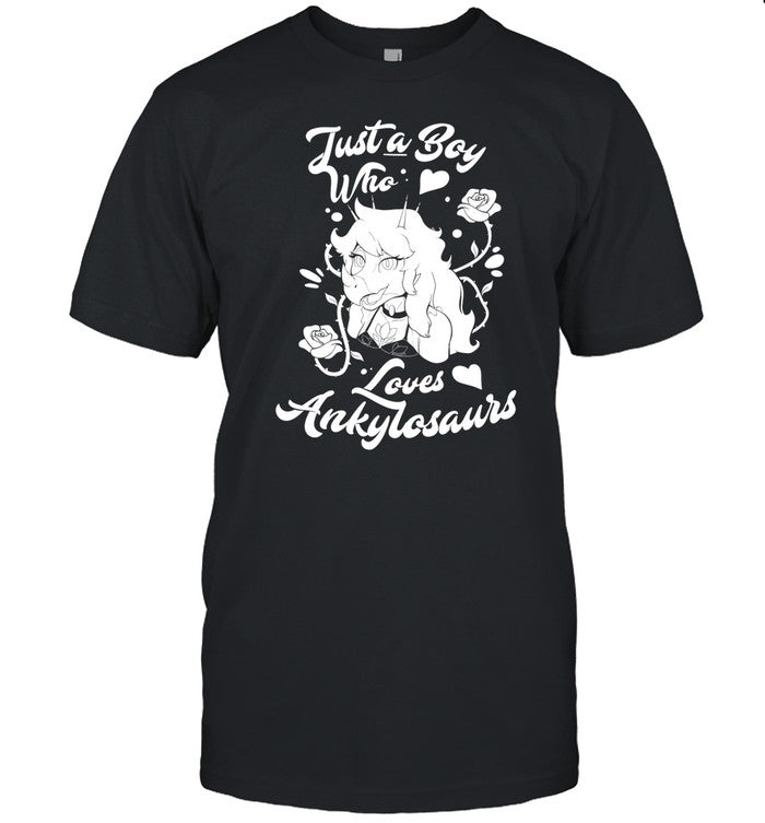 Just A Boy Who Loves Ankylosaurs Shirt