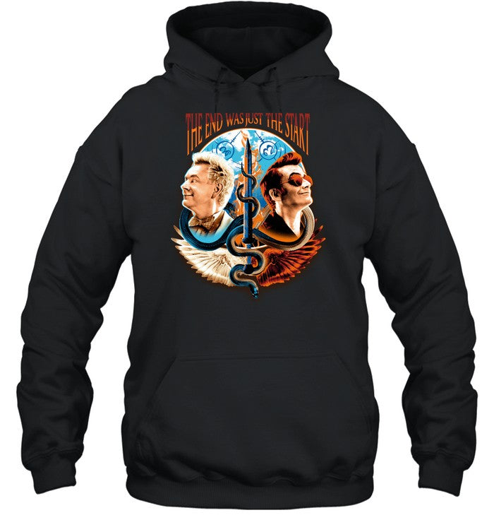 Good Omens The End Was Just The Start Hoodie