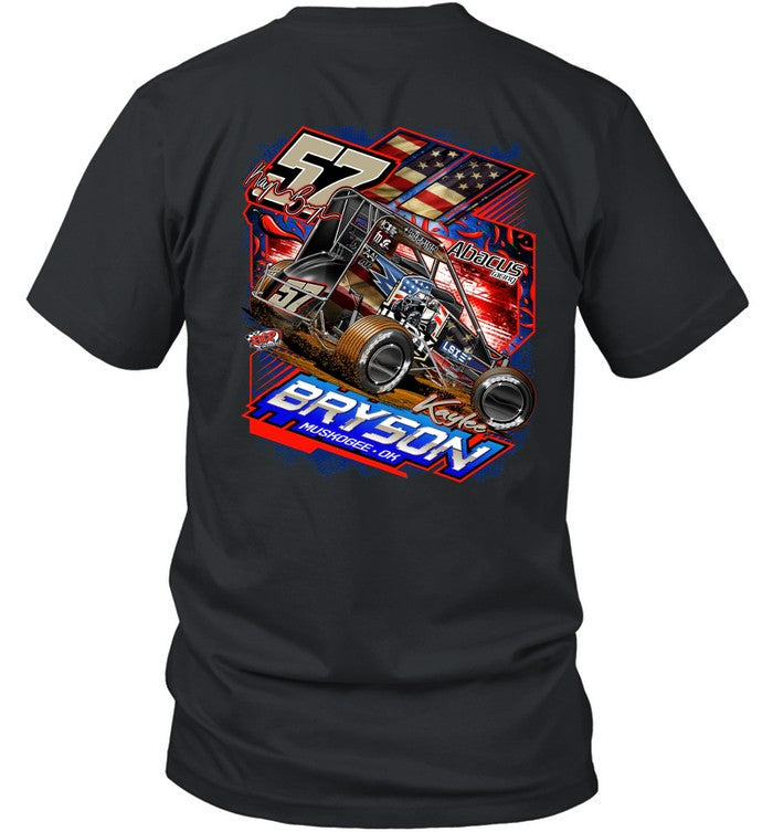 Kaylee Bryson Abacus Racing 57 Muskogee, OK Black T Shirt