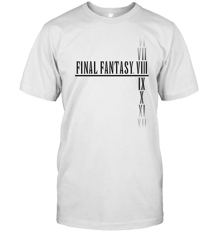 Shirt Final Fantasy Viii Vi Vii Ix X Xi Xii