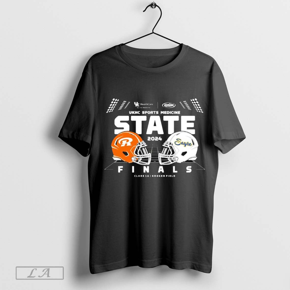 Raceland Vs Sayre 2024 Fhsaa Ukhc Sports Medicine State Finals Class 4a Kroger Field Helmet T Shirt