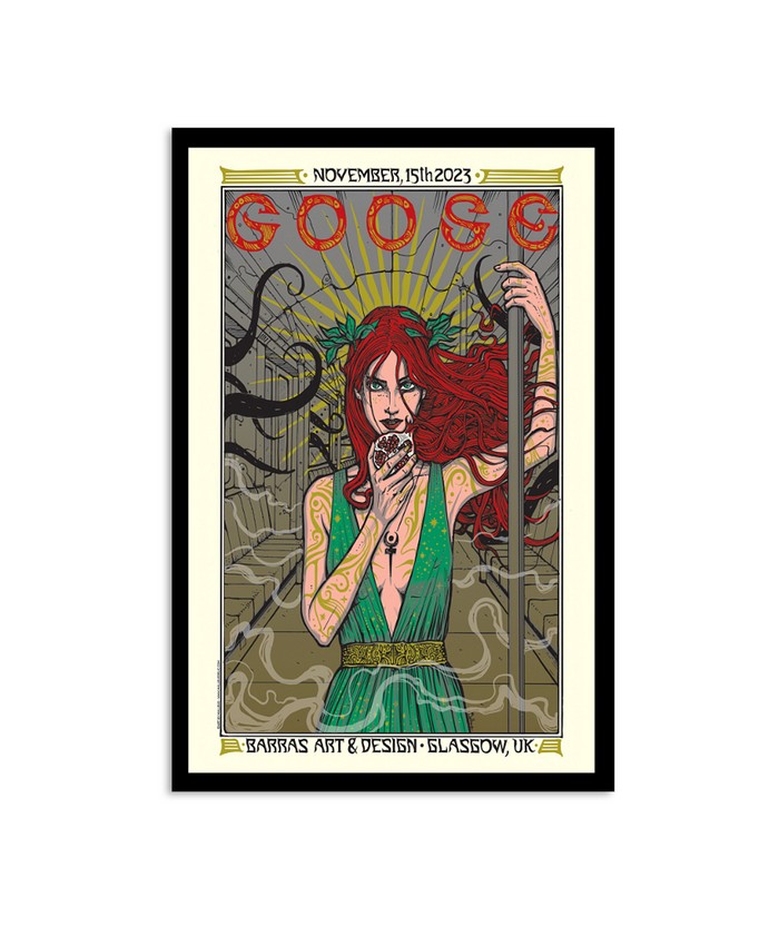 Goose November 15, 2023 Barras Art & Design Glasgow, UK Poster