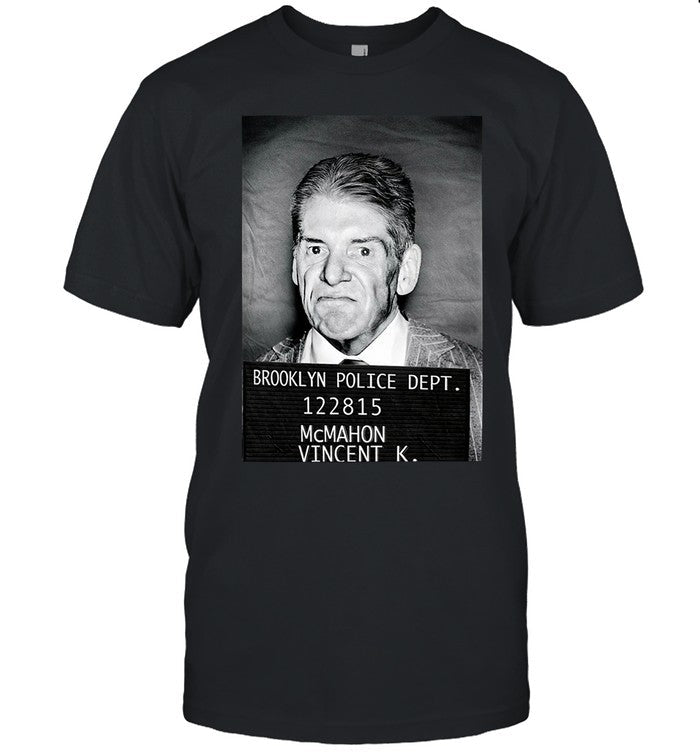 Limited Brooklyn Police Dept 122815 Vince McMahon K Shirt