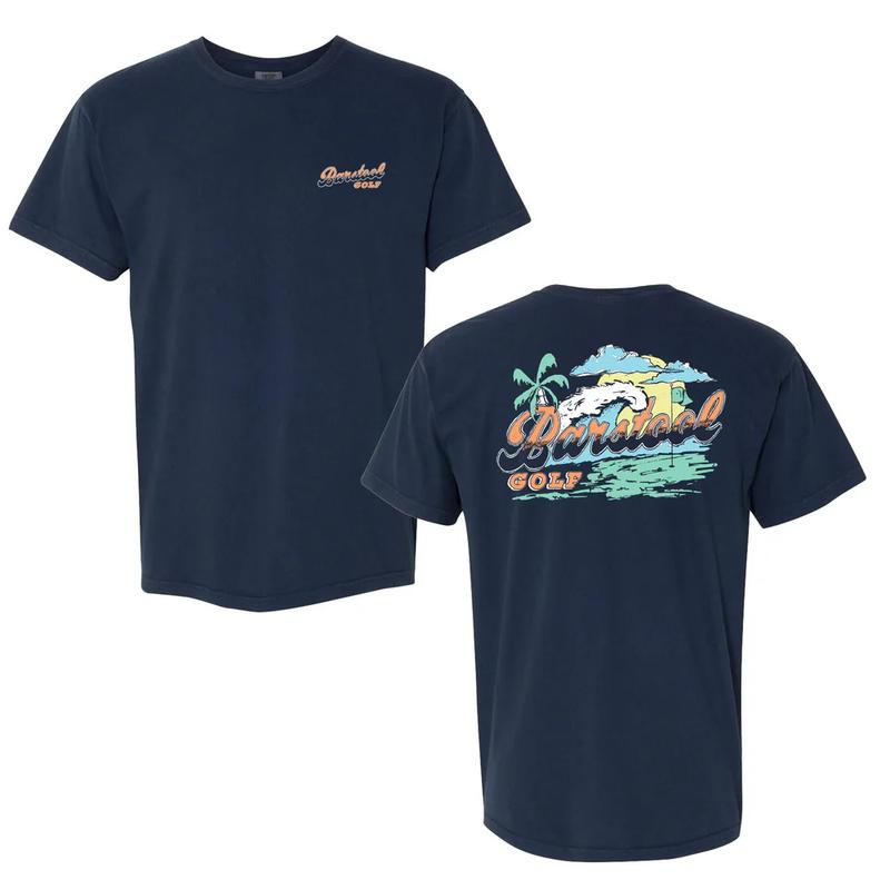 Barstool Golf Beach Tee - Modern Fit - Find Your Style - Plentiful Color Options - Cross-gender Fashion - Every Size, Every Body Classic Cotton Menswe