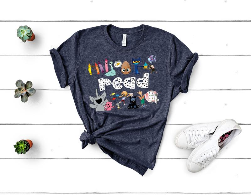 Read Children's Books Teacher Sweatshirt T-Shirt Hoodie, Teacher Life Shirt, Teacher Shirt, Kindergarten Shirt, Gift For Teacher, Read Book Shirt