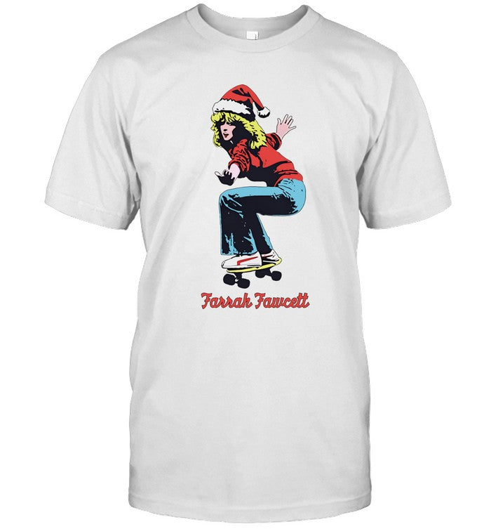 Limited Farrah Christmas Skateboard T-Shirt